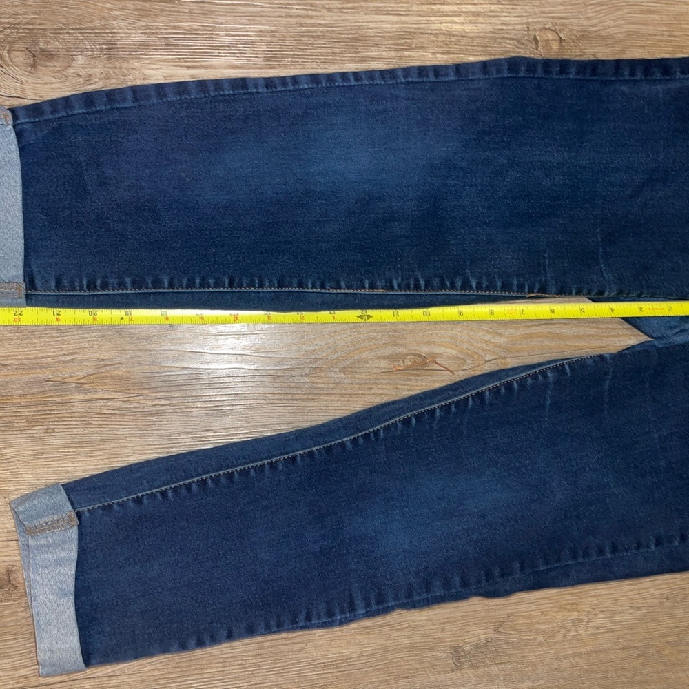 Wax Jeans Push Up Collection Rolled Ankle Size 9 - Picture 12 of 13